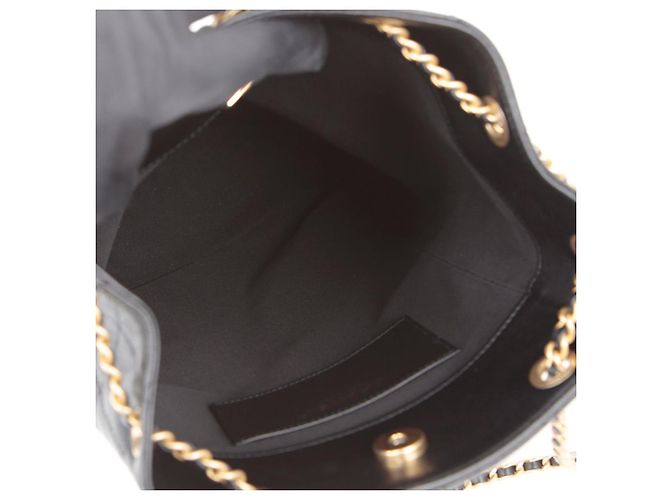 Chanel Zaino Cc Logo a due tasche Nero - vista 6