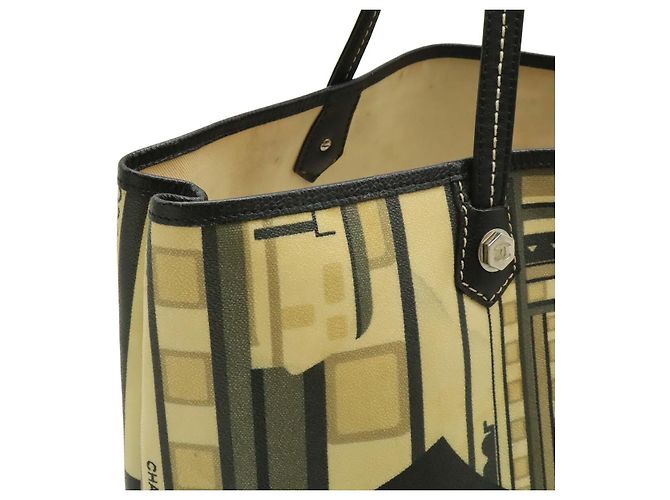 Chanel Central Station PVC Tote Bag Blau - Ansicht 4