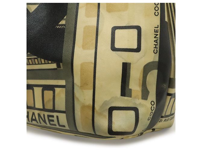 Chanel Central Station PVC Tote Bag Blau - Ansicht 8