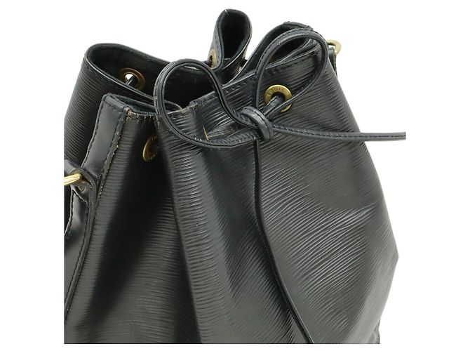 Borsa Bucket Epi Louis Vuitton Nero - vista 4