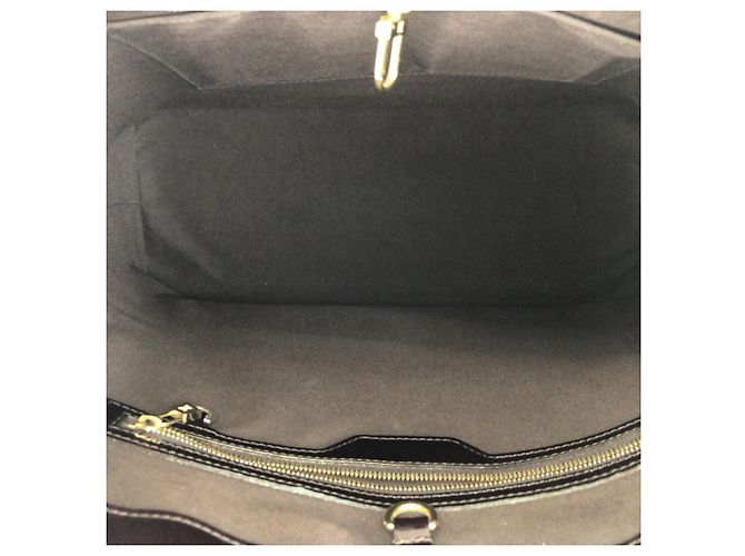 Borsa Tote Louis Vuitton Wilshire MM Monogram Vernis Patent Porpora - vista 9