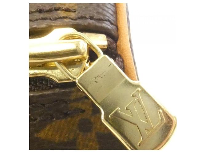 Borsa Louis Vuitton Monogram Marrone - vista 3