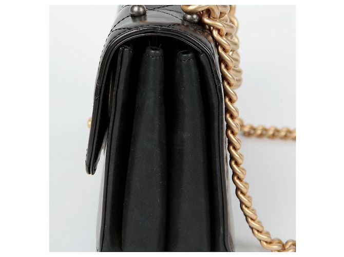 Chanel Borsa tote a tracolla con patta a soffietto Nero - vista 6