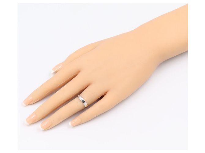 Cartier Mini Love Au750 Ring Größe 8.5 Silber Metallisch - Ansicht 6