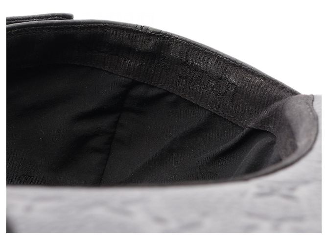 Cappello in pelle Louis Vuitton Monogram Cuir 1.0 Nero - vista 6