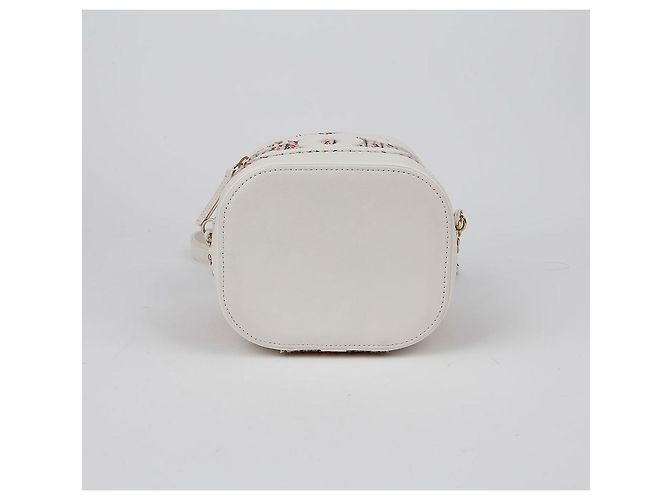 Chanel Borsa a tracolla e crossbody CC Logo Vanity Bianco - vista 7