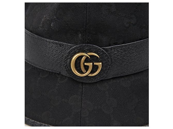 Gucci Gg Canvas Fedora Größe Schwarz - Ansicht 3