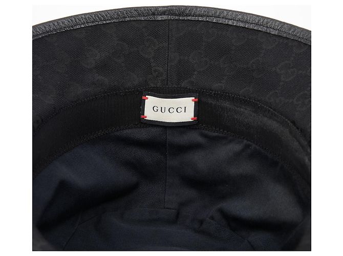 Gucci Gg Canvas Fedora Größe Schwarz - Ansicht 7