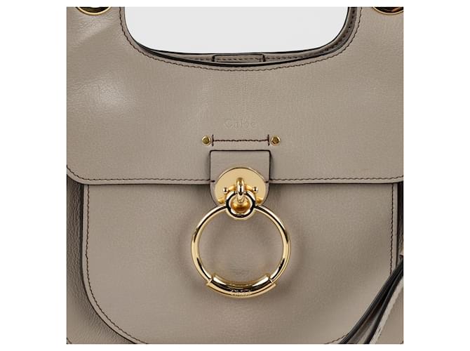 Chloé Borsa Tess a Spalla e Crossbody Grigio - vista 2