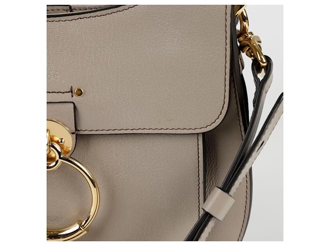 Chloé Borsa Tess a Spalla e Crossbody Grigio - vista 3