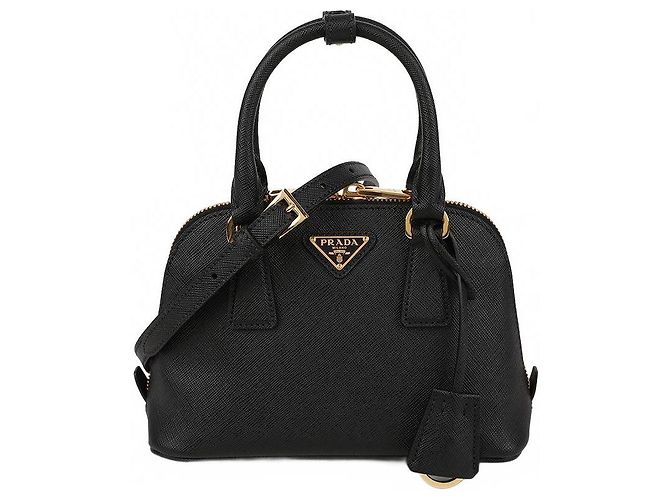 Prada Mini Tote Bag Schwarz - Ansicht 2