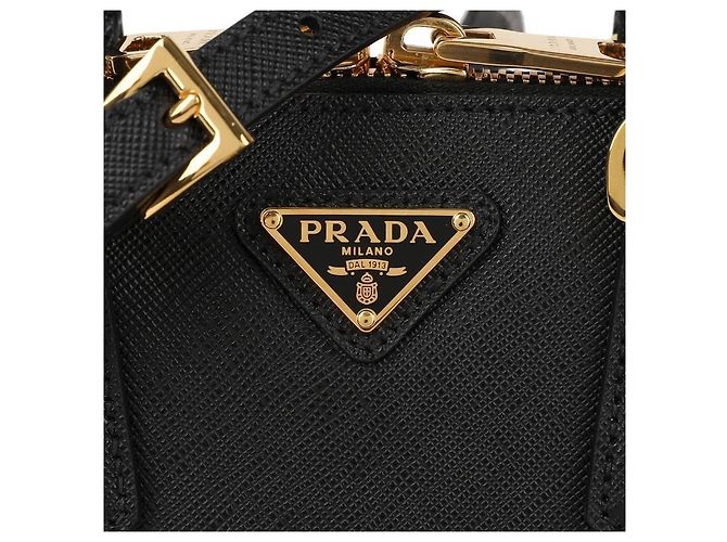 Prada Mini Tote Bag Schwarz - Ansicht 8