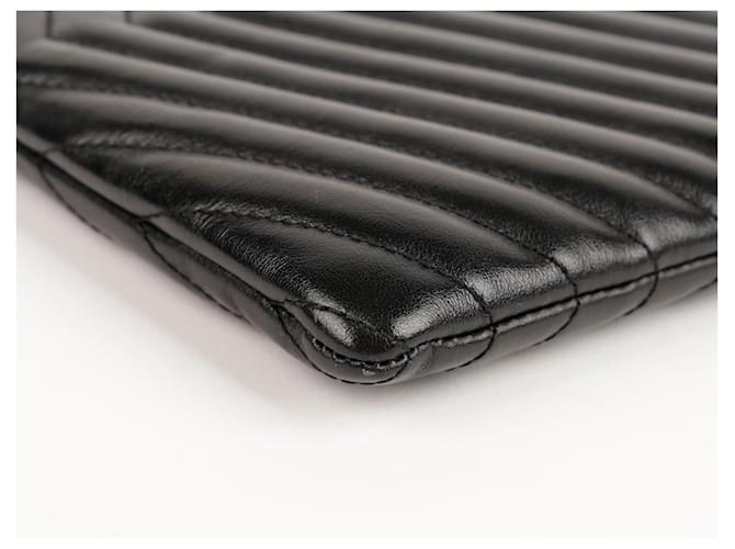 Saint Laurent Pochette Monogram Matelassé Nero - vista 8