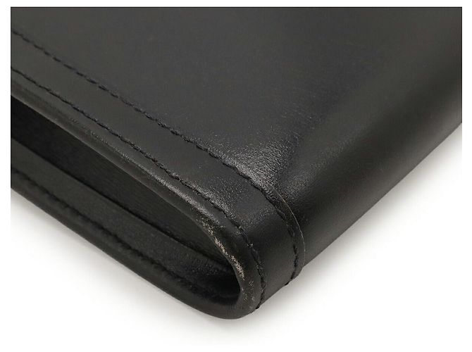 Hermès Clutch in pelle Hermes Jige PM Nero - vista 3
