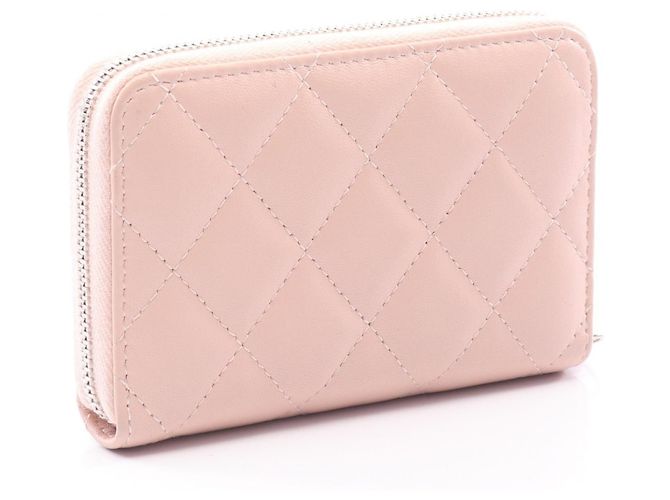 Portafoglio CHANEL Matelasse Cocomark Star in pelle Rosa - vista 2