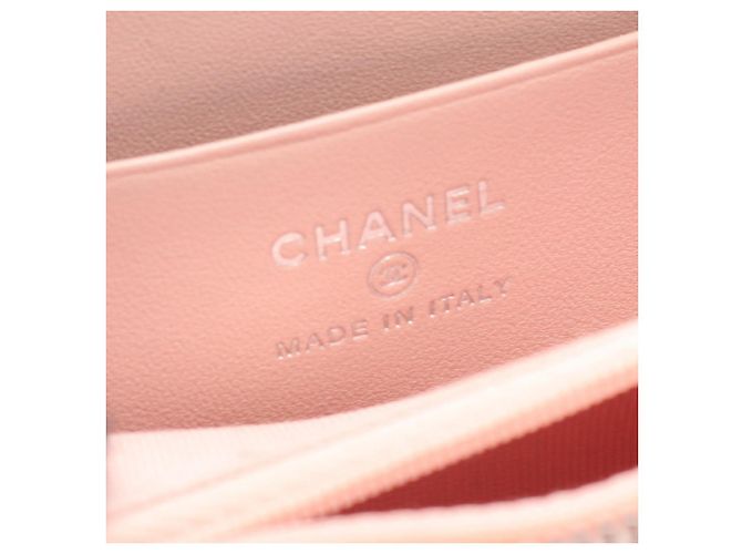 Portafoglio CHANEL Matelasse Cocomark Star in pelle Rosa - vista 4