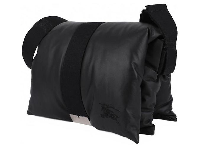 Burberry Bolsa Messenger de Couro com Revestimento Acolchoado - vista 3