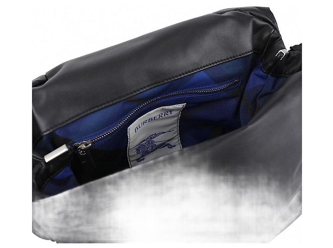 Burberry Bolsa Messenger de Couro com Revestimento Acolchoado - vista 7