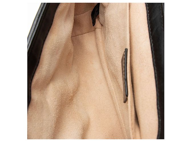 Borsa a patta piccola Gucci Matelasse GG Canvas GG Marmont Marrone Beige - vista 10