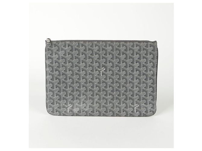 Goyard Clutch Sena Mm Size Grigio - vista 2