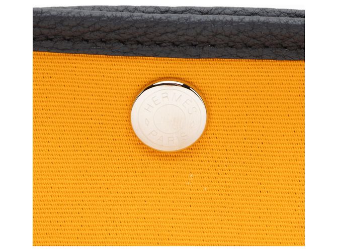 Hermès Hermes Canvas Negonda Garden Party 30 Tote Blau - Ansicht 9