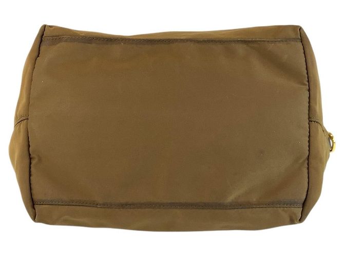 Sac cabas Prada Jacquard Tessuto Nylon Vert - vue 10