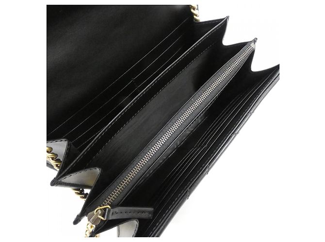 Sac à bandoulière Gucci GG Marmont en cuir matelassé Noir - vue 6