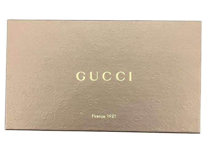 Gucci Interlocking G Leather Long Wallet Black - view 5