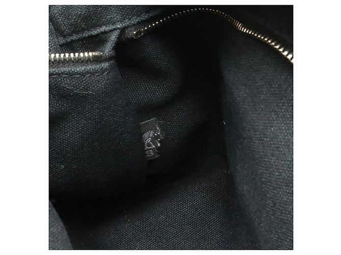 Hermès Hermes Troca HorizontalPM Canvas Leather Tote Bag Schwarz - Ansicht 6