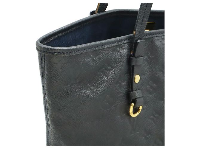Borsa Tote Louis Vuitton Citadin Monogram Empreinte Blu - vista 4