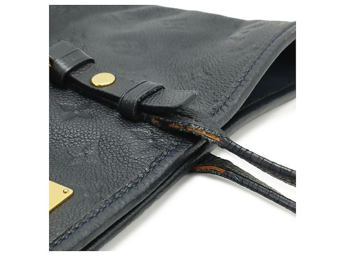 Borsa Tote Louis Vuitton Citadin Monogram Empreinte Blu - vista 7