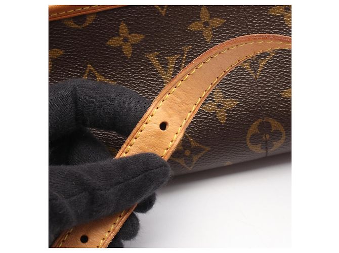 Louis Vuitton Popincourt Monogram Schultertasche Braun - Ansicht 10