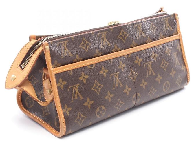 Louis Vuitton Popincourt Monogram Schultertasche Braun - Ansicht 2