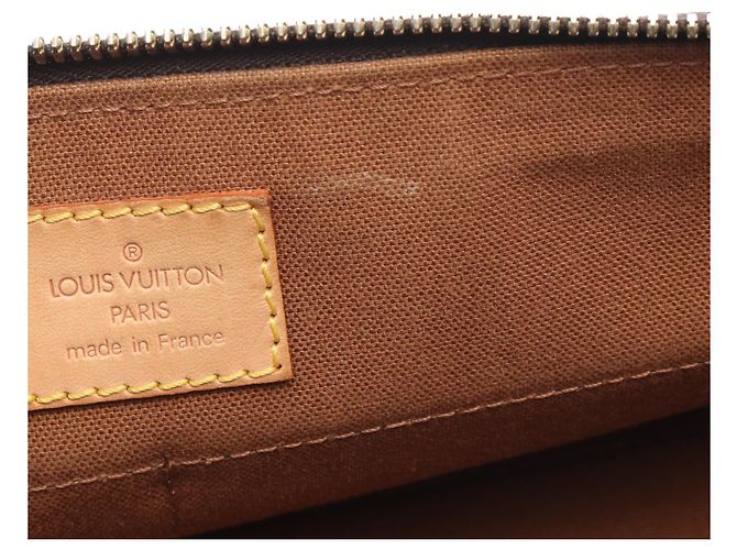 Louis Vuitton Popincourt Monogram Schultertasche Braun - Ansicht 6