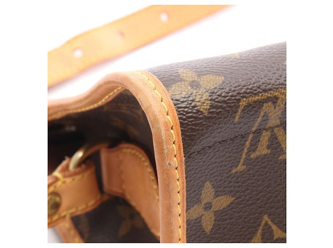 Louis Vuitton Popincourt Monogram Schultertasche Braun - Ansicht 8
