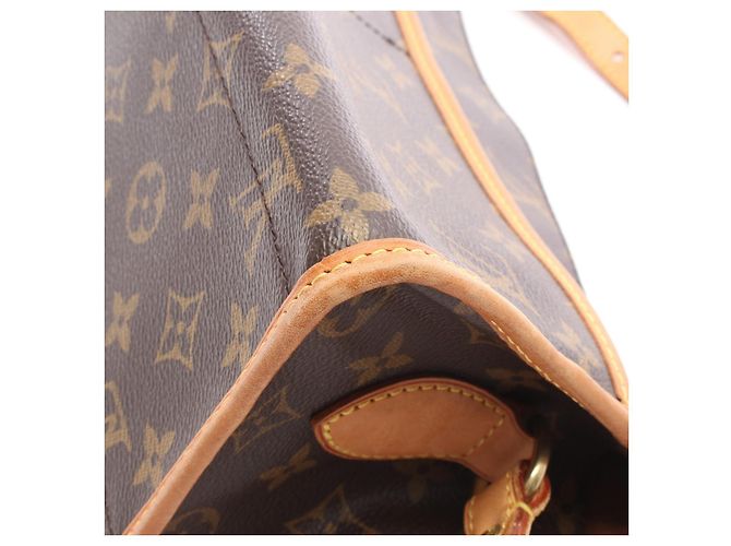 Louis Vuitton Popincourt Monogram Schultertasche Braun - Ansicht 9