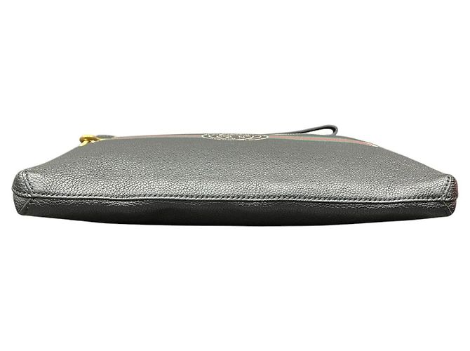 Clutch in pelle Gucci Nero - vista 3