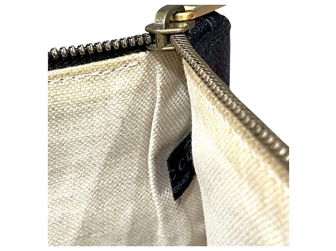 Clutch in pelle Gucci Nero - vista 6