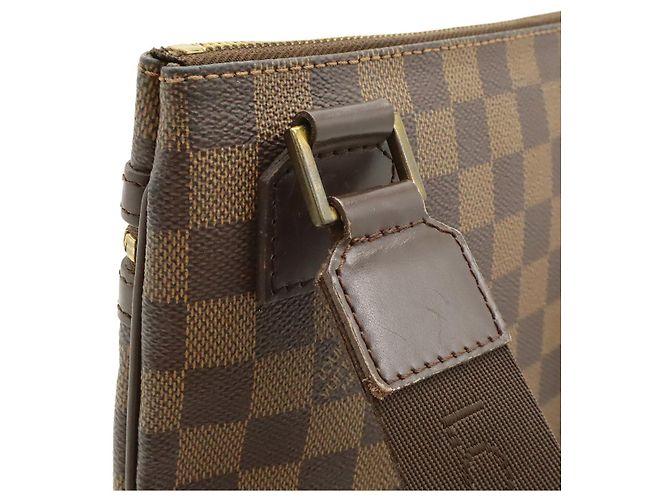 Bolsa de ombro Louis Vuitton Damier Marrom - vista 4