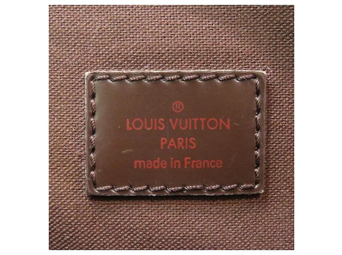 Pochette Bosphore Damier Ebene Louis Vuitton Borsa a Spalla Marrone - vista 4