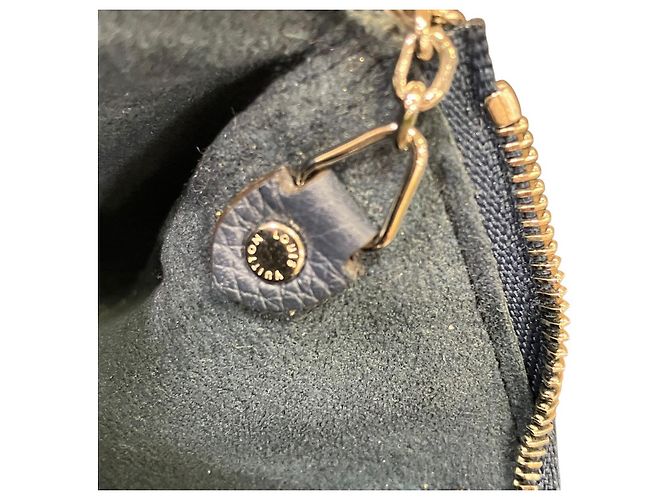Louis Vuitton Mahina Leather Coin Case Blue - view 8