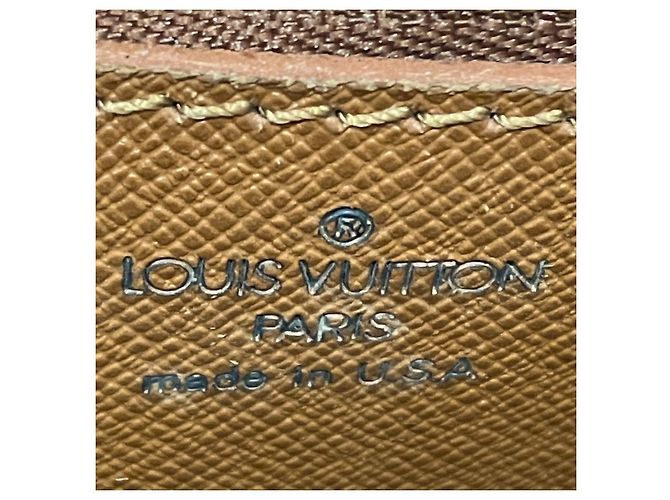 Borsa a tracolla Louis Vuitton Trocadero Monogram Marrone - vista 4
