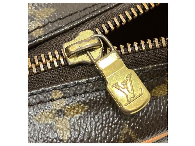 Borsa a tracolla Louis Vuitton Trocadero Monogram Marrone - vista 8