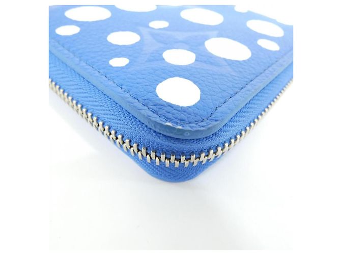 Portafoglio Louis Vuitton Monogram Empreinte LV x YK Blu - vista 4