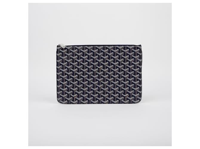 Goyard Clutch Sena Mm Size Blu - vista 2