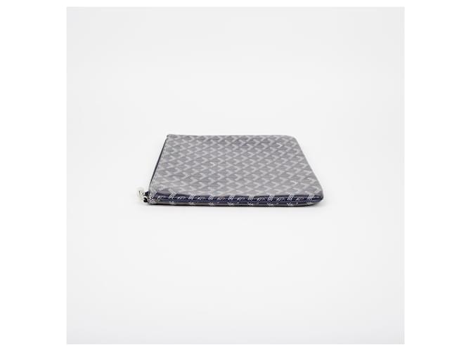 Goyard Clutch Sena Mm Size Blu - vista 4