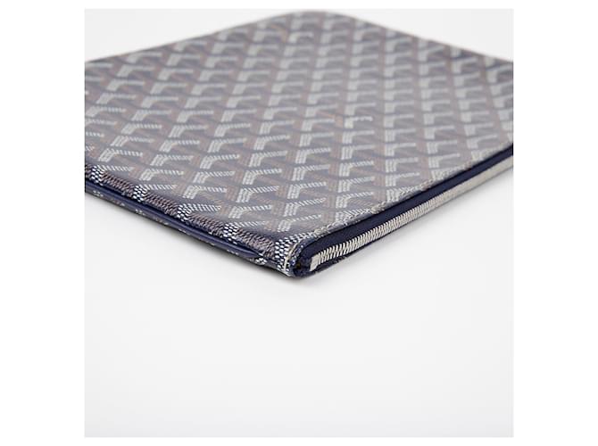 Goyard Clutch Sena Mm Size Blu - vista 6