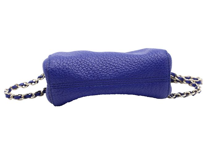 Mulberry Classic Lily in pelle di vitello blu - vista 3