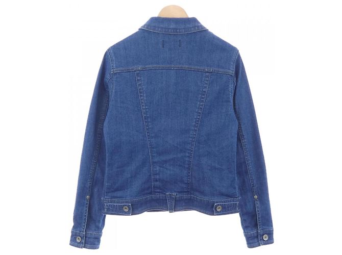 Autre Marque Chaqueta vaquera YANUK Azul - vista 2