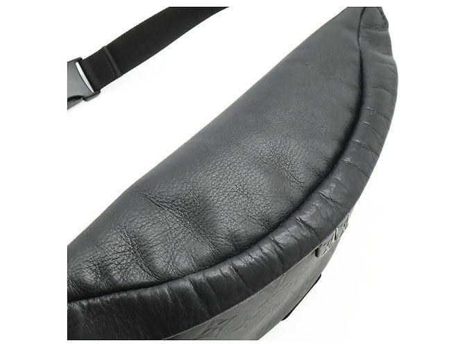 Marsupio Louis Vuitton Discovery Monogram Shadow Nero - vista 7